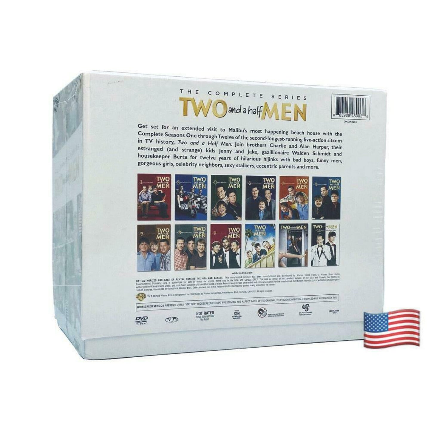 Two and A Half Men: The Complete Series (DVD)