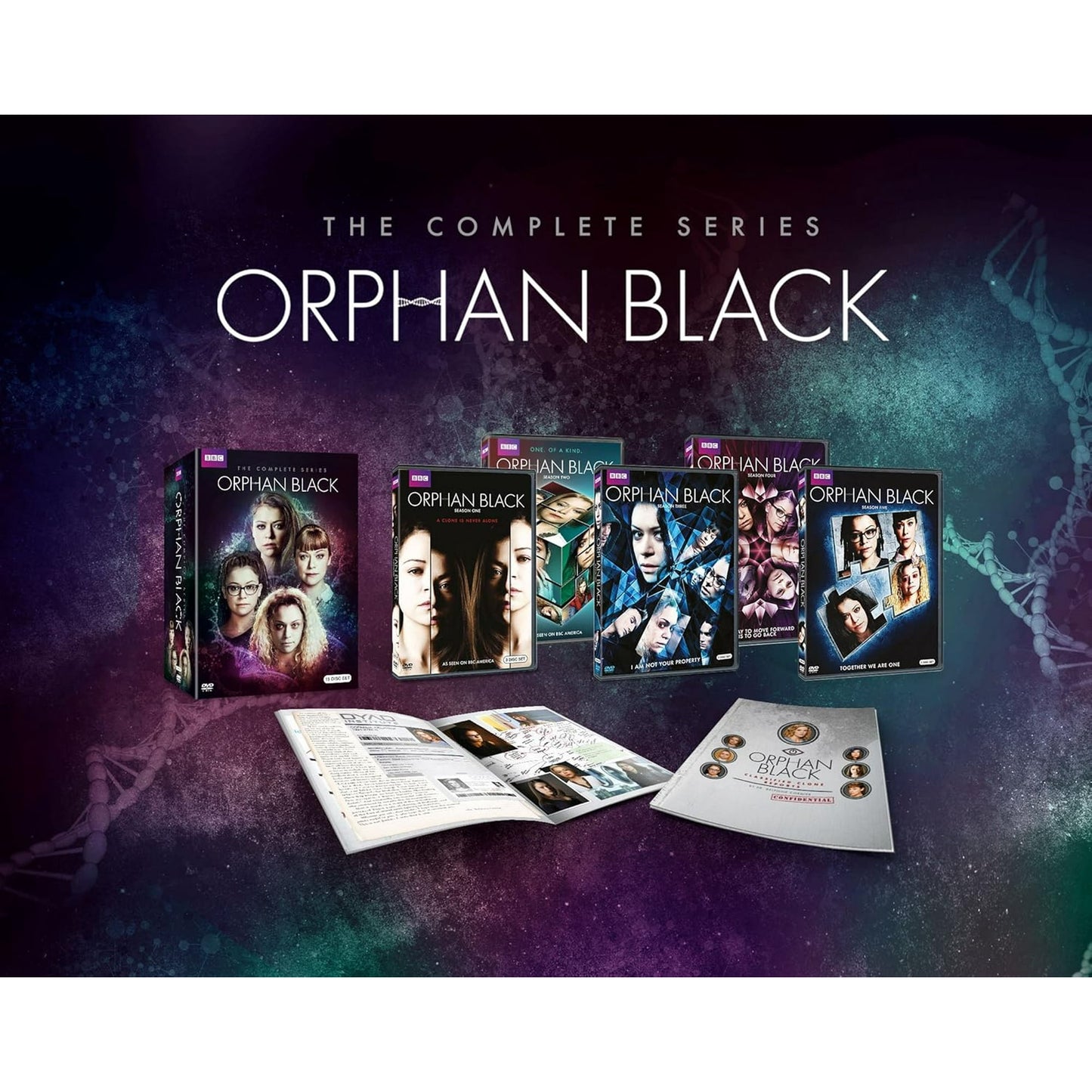 Orphan Black Complete Series (DVD),Drama