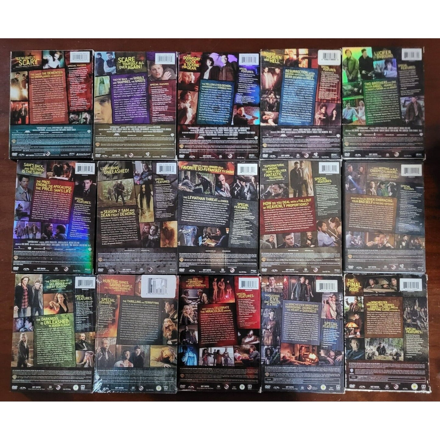 Supernatural: The Complete Series Seasons 1-15. 86 DVD