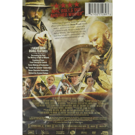 Hell On Wheels Complete Series (DVD),Drama