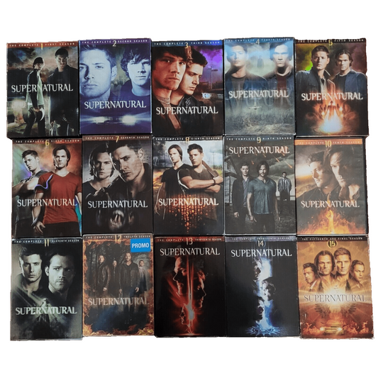 Supernatural: The Complete Series Seasons 1-15. 86 DVD