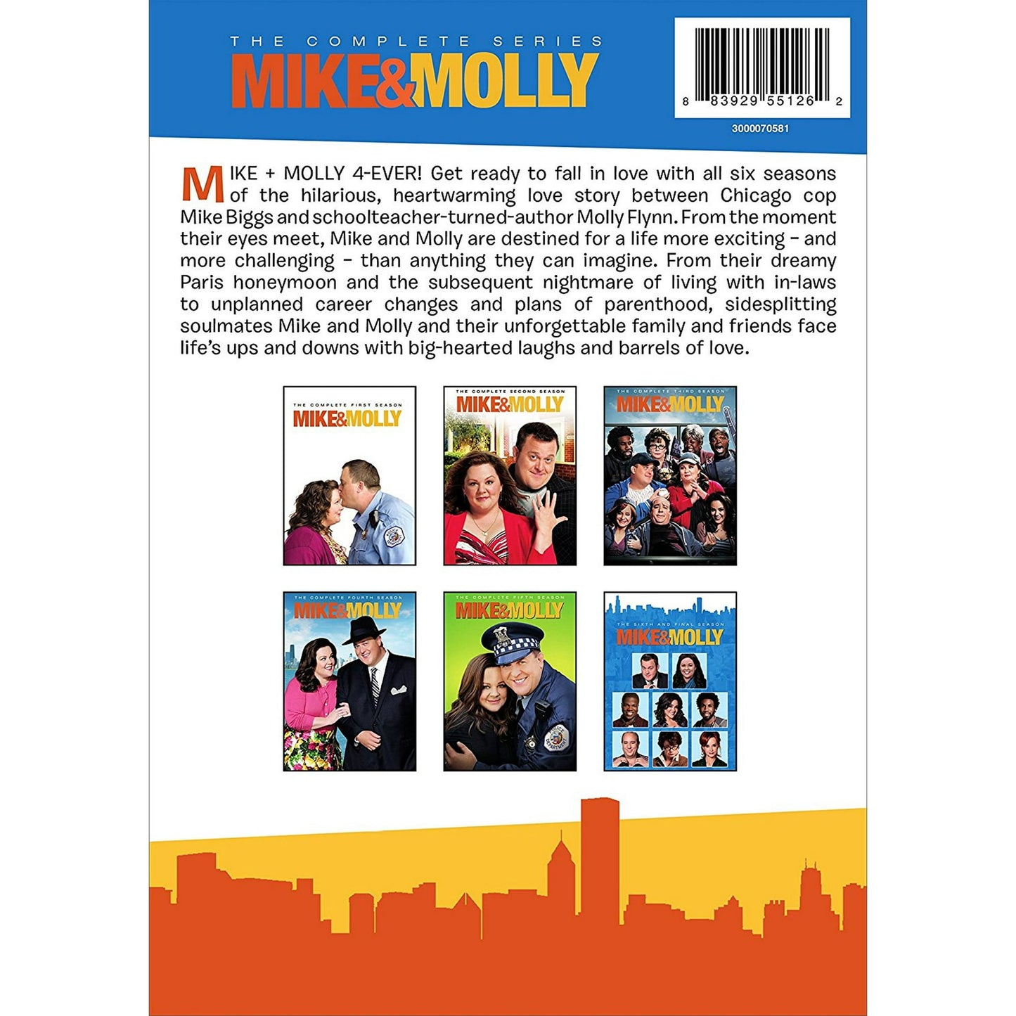 Warner Home Mike & Molly Season 1-6 (DVD)