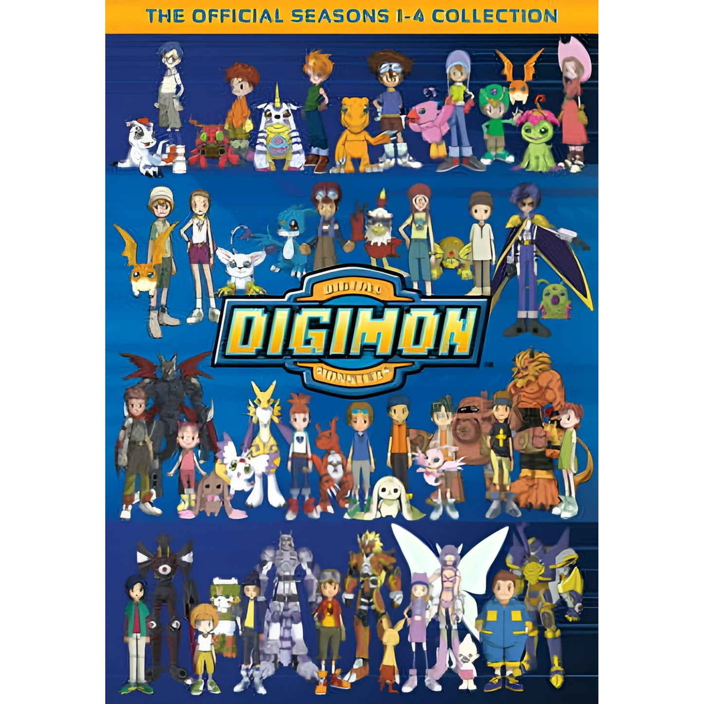 Digimon: The Complete Series (DVD), Seasons 1-4