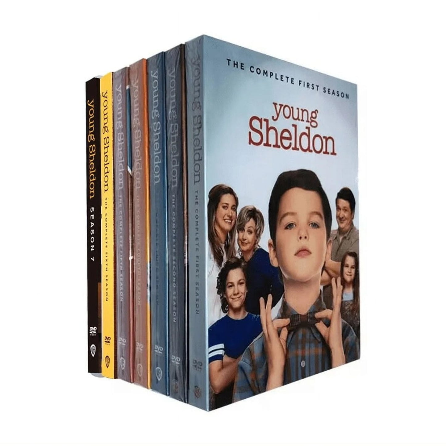 Young Sheldon Complete Series Season 1-7 (DVD) 14 Disc