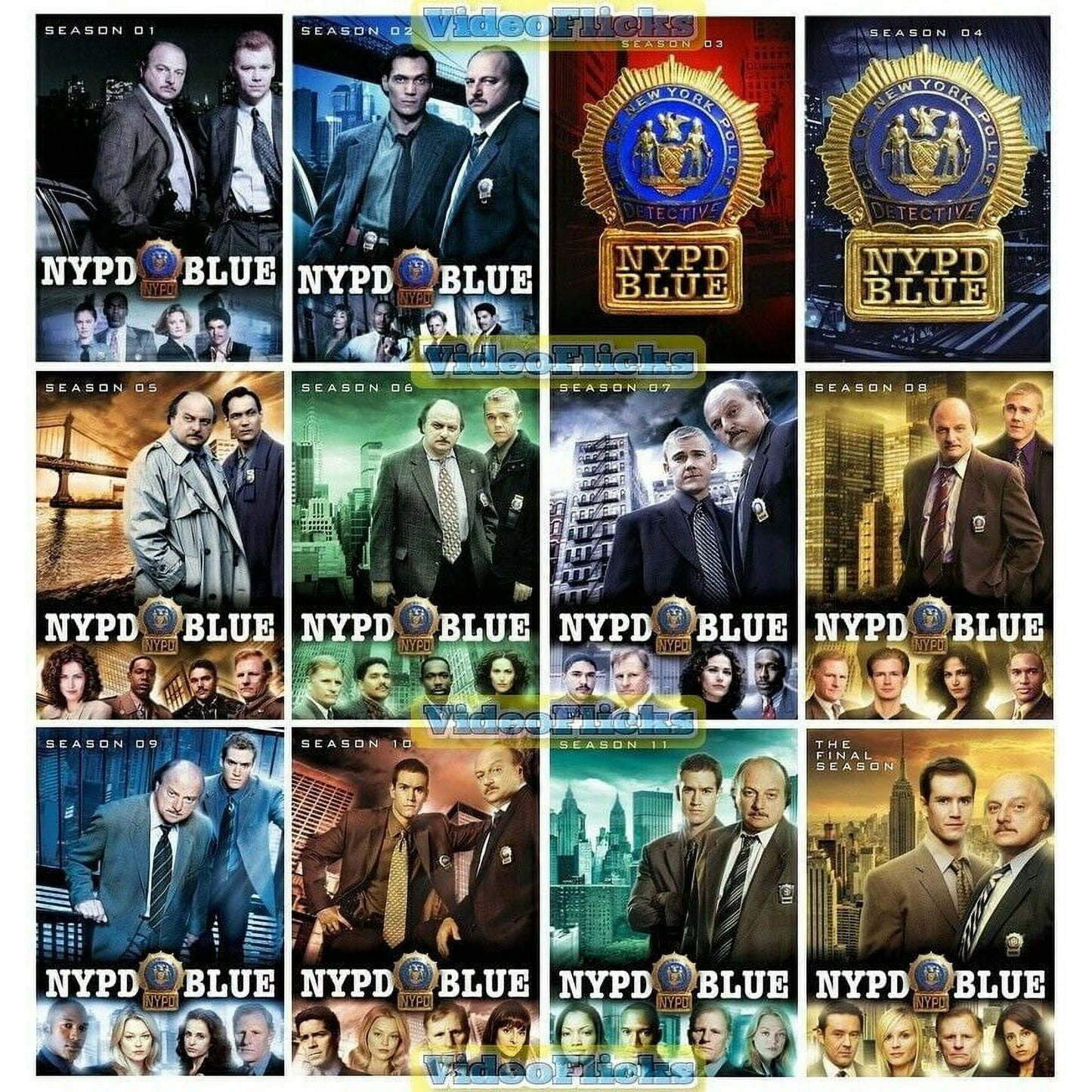 Nypd Blue Complete Season 1-13 £¨DVD£©