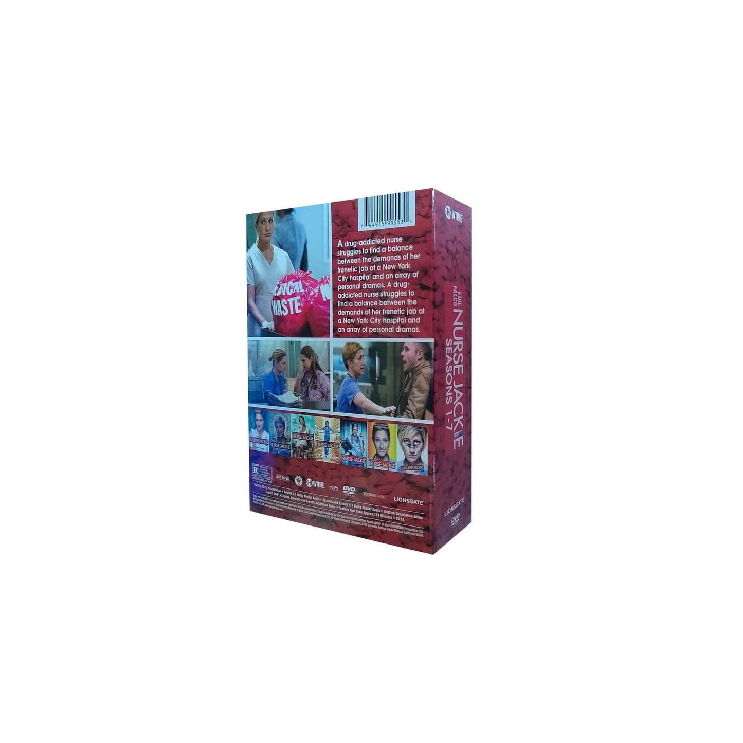 Nurse Jackie the Complete Series Season 1-7 (DVD)