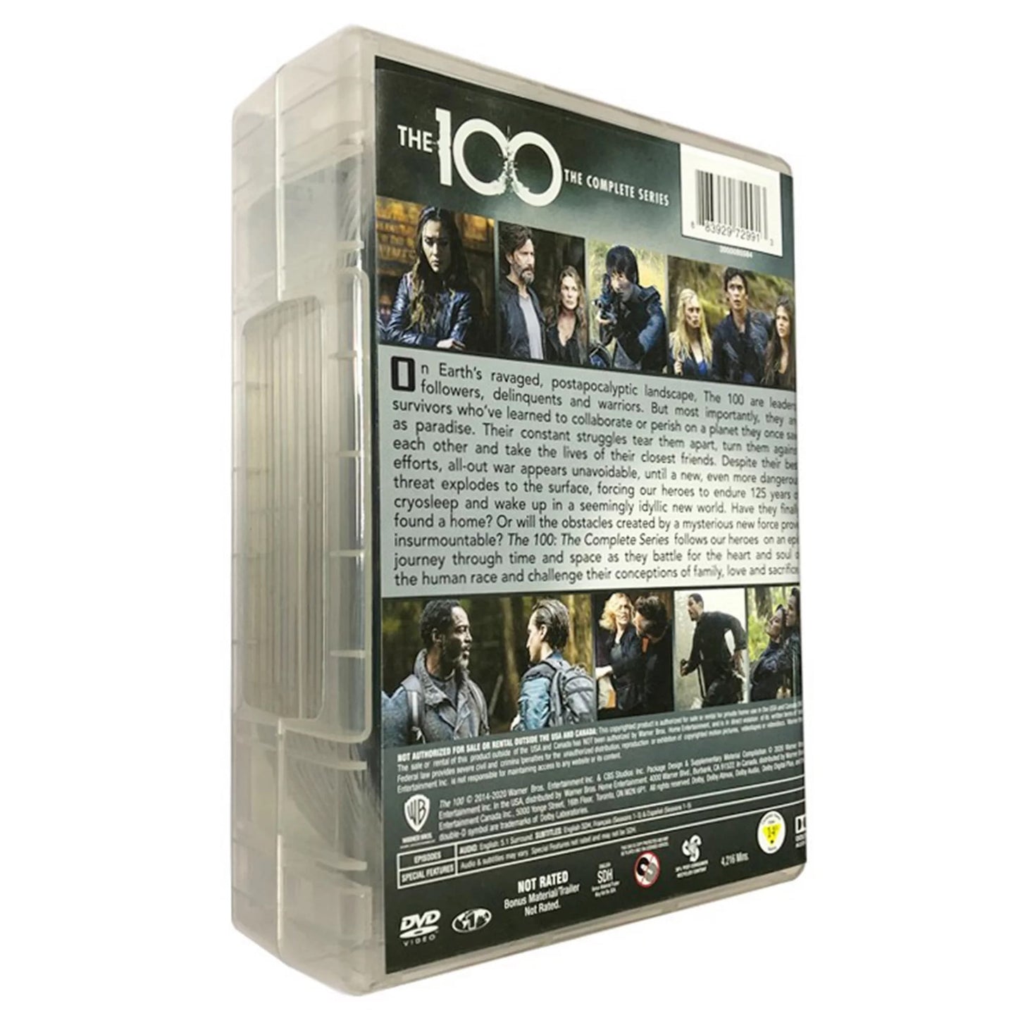 The 100: The Complete Series Seasons 1-7 (DVD),Drama