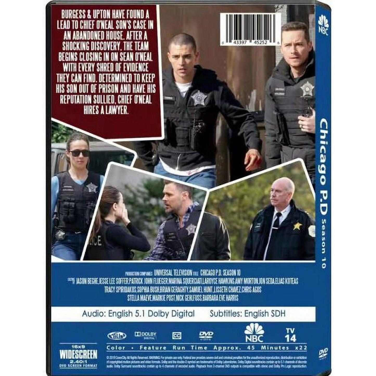 Chicago P.D 1-10 Complete Series (DVD) - Region 1 (Universal Television)
