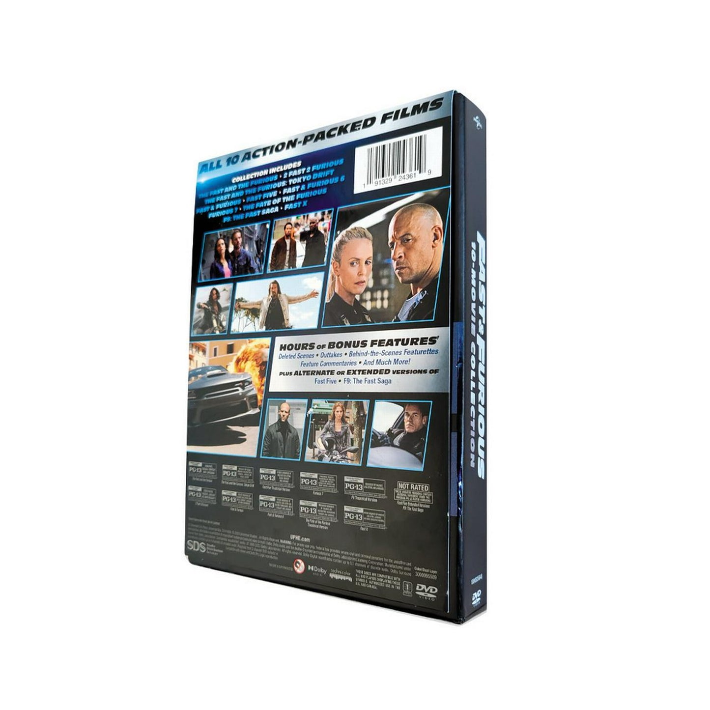 Fast & Furious 10-Movie Collection (DVD)