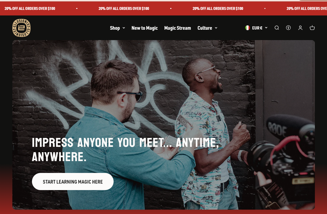 Home page