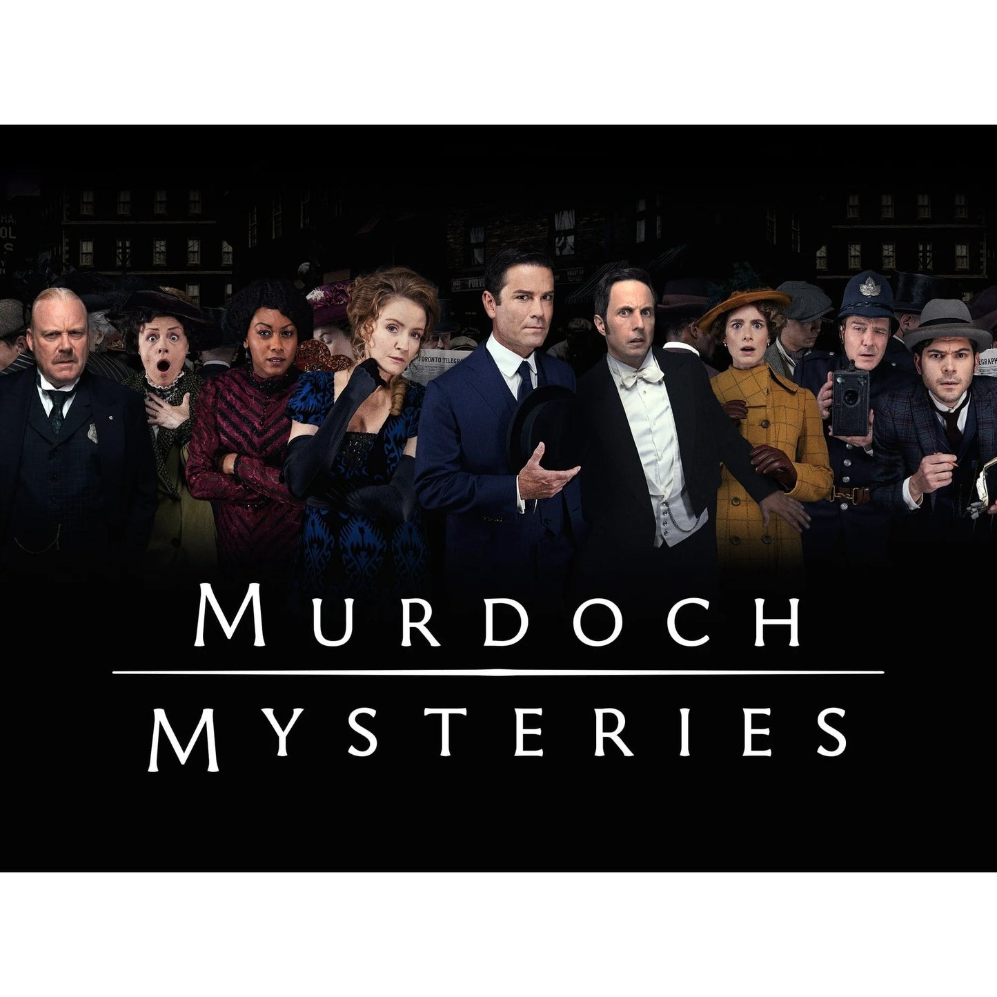 Murdoch Mysteries Season 1-16 + 3 Films [DVD][76 Discs, Period Crime Drama,Mystery]