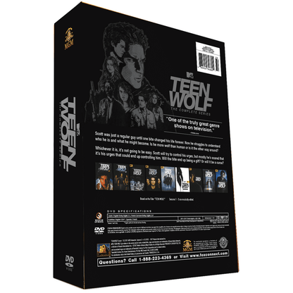 Teen Wolf Season 1 - 6 The Complete Series [DVD][27 - Discs] (Drama/Horror/Supernatural, Compatible With All DVD Players)