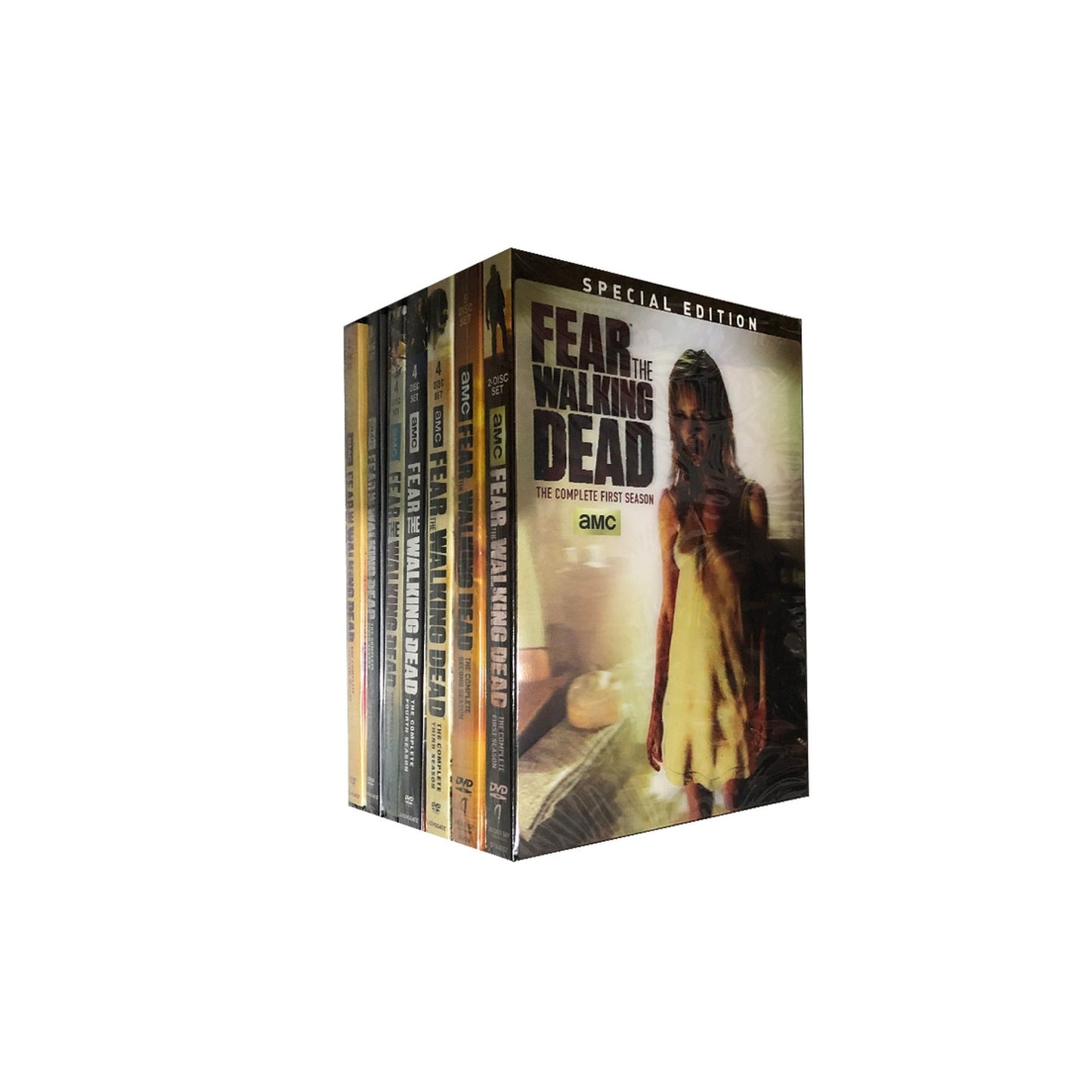 Fear the Walking Dead Season 1-7 [DVD][27-Discs] (Drama, Horror, Thriller, Compatible with all DVD players)