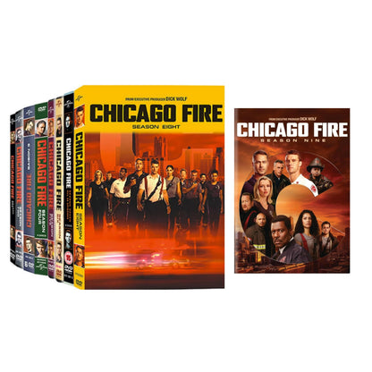 Chicago Collection: Chicago Fire: The Complete Series Seasons 1-9 and Chicago PD 1-8 DVD