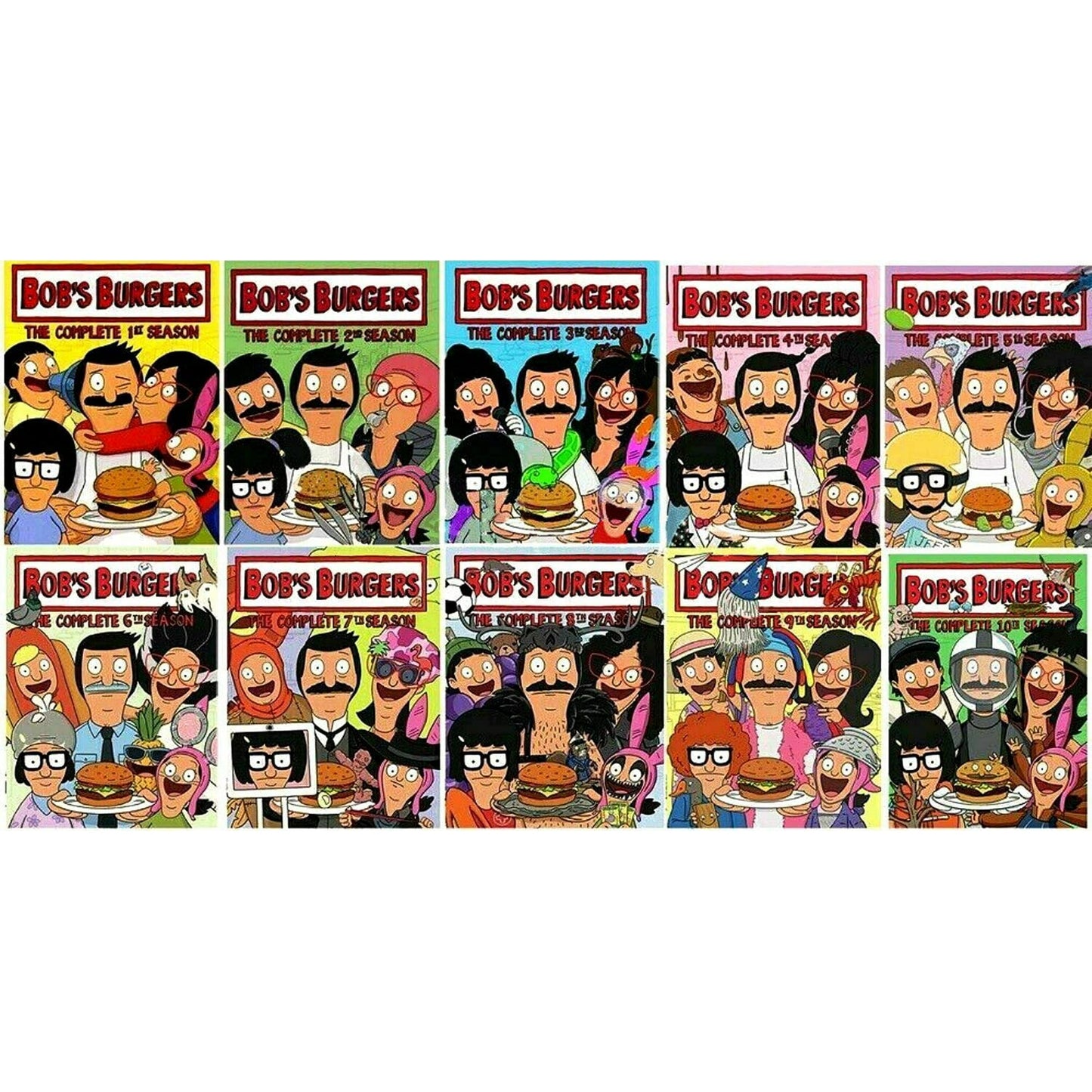 Bob's Burgers: The Complete Series (DVD) Season 1-10