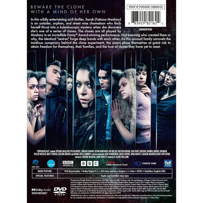 Orphan Black Complete Series (DVD),Drama