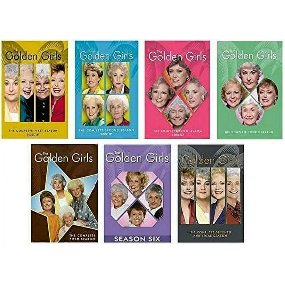 The Golden Girls: Complete Seasons 1¨C7 [21-Disc DVD Collection] (Comedy, Sitcom, Compatible with All Region DVD Players)