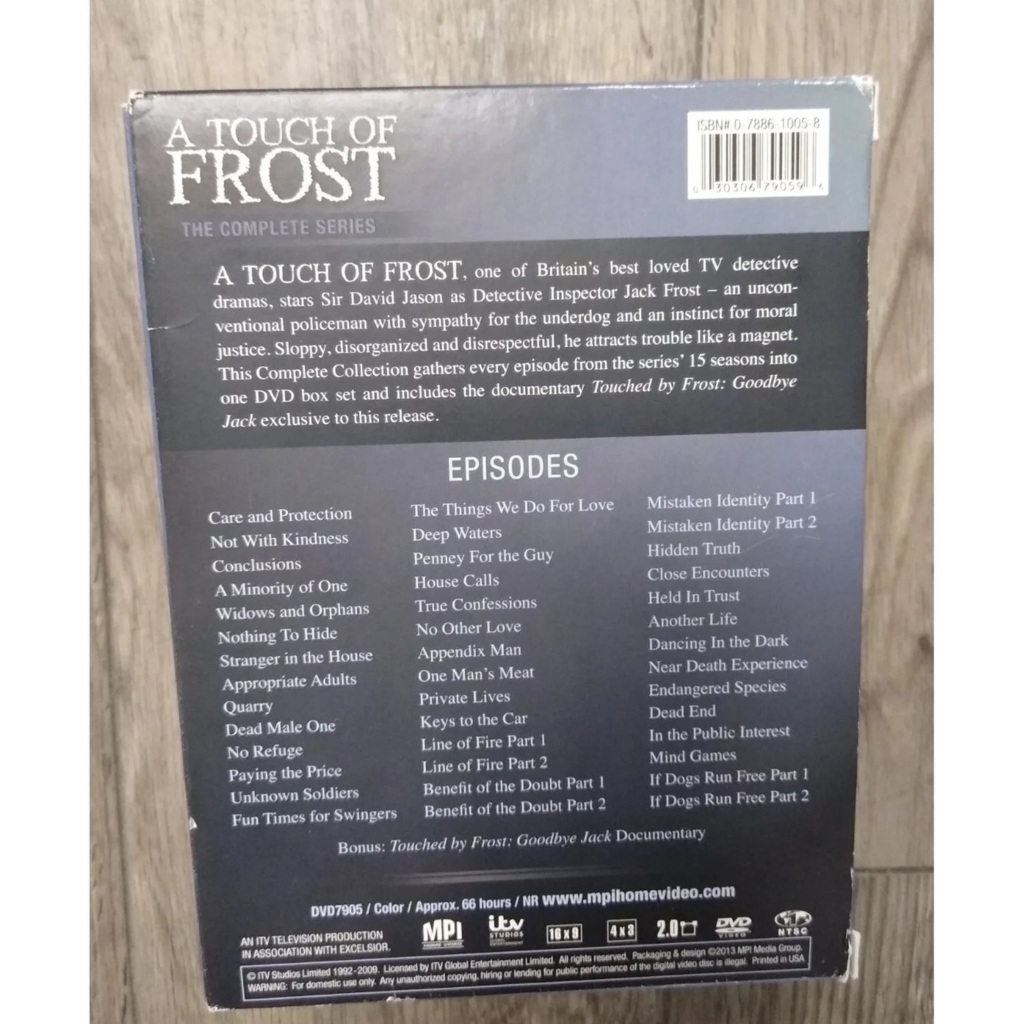 A Touch of Frost: The Complete Series DVD Box Set, 19 Disc Set