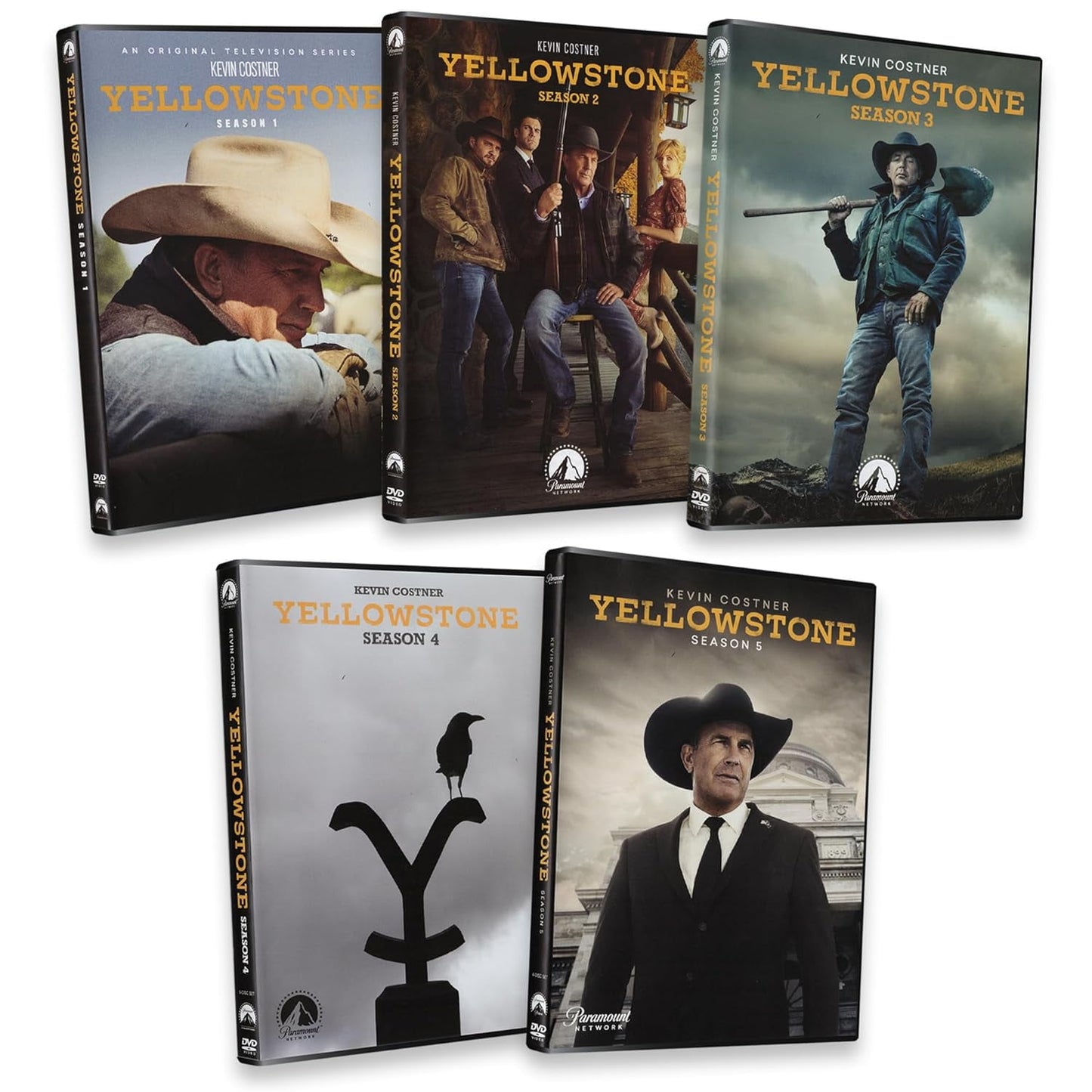 Yellowstone DVD Seasons 1-5 Complete TV Series