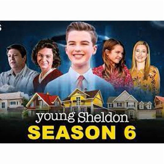 Young Sheldon Complete Series 1-6 (DVD) 12 Disc-Region 1