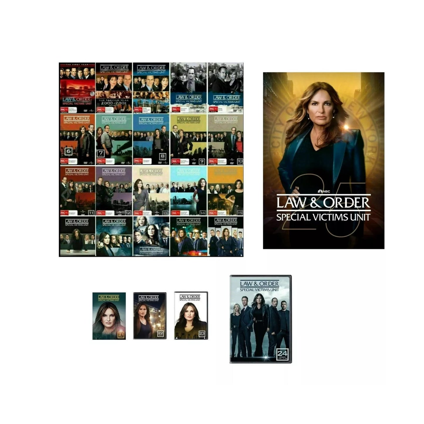 Law and Order Special Victims Unit 1-25 (DVD)