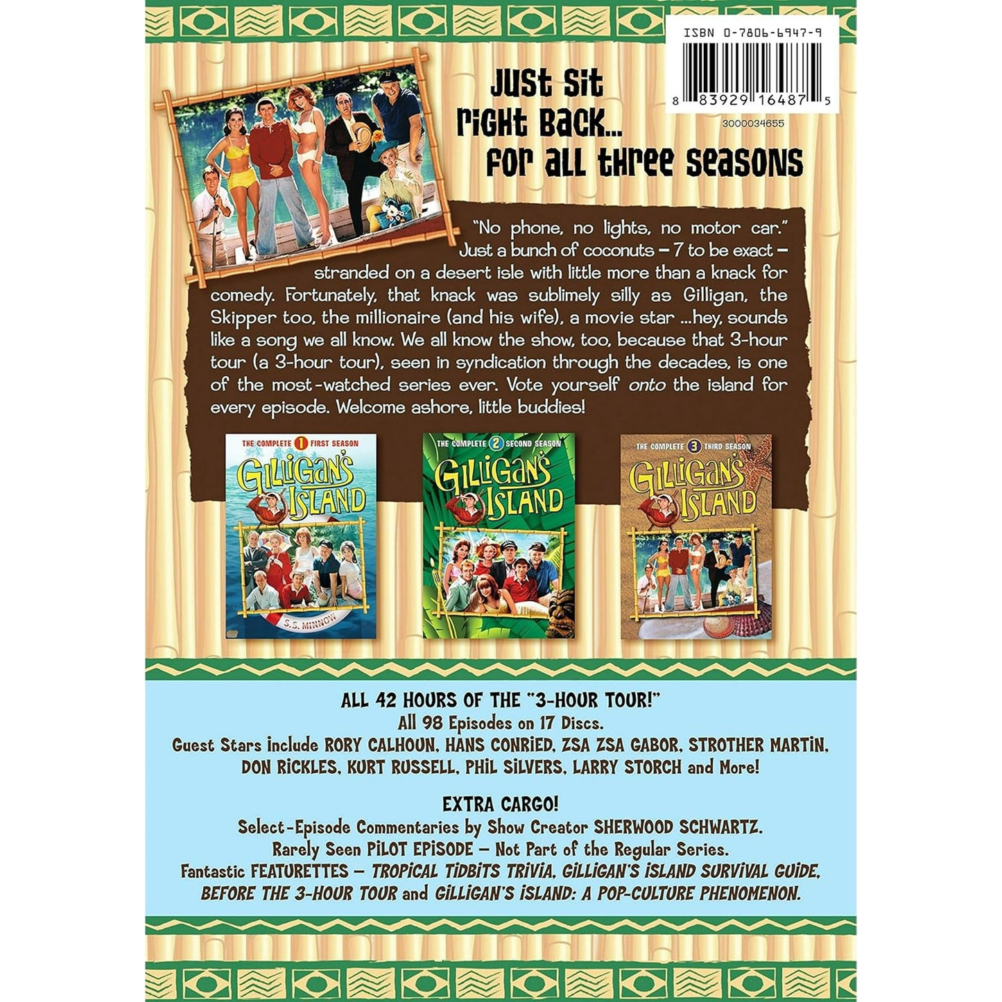 Gilligan's Island: The Complete Series Collection (DVD),Comedy