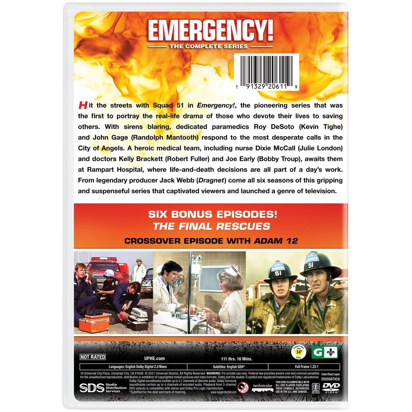 Emergency!: The Complete Series Sesson 1-7 (DVD)£¬Drama, Action & Adventure