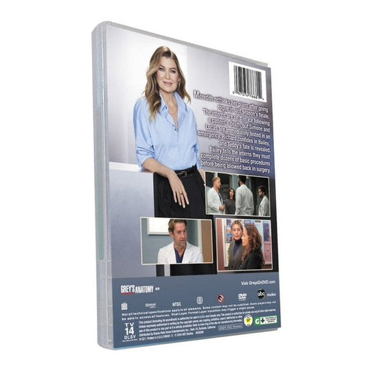 Grey's Anatomy: Season 20 [3-Disc DVD Collection] (Medical Drama, Romance, Drama, Compatible with All Region DVD Players)
