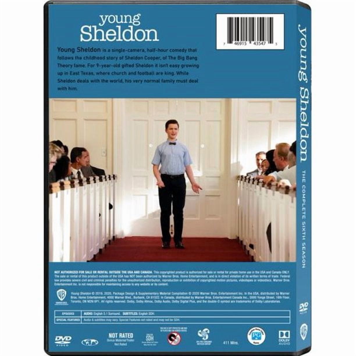 Young Sheldon Complete Series 1-6 (DVD) 12 Disc-Region 1