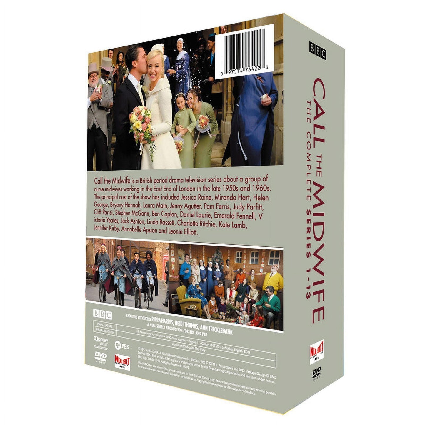 Call the Midwife S1-13 Collection [DVD/Blu-ray][38 Discs, Period Drama,Medical Drama]