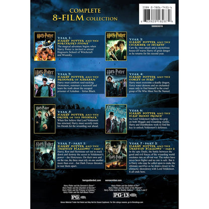 Harry Potter: The Complete 8-Film Collection (DVD),Action & Adventure