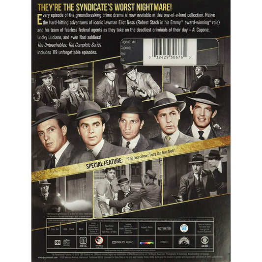 The Untouchables: The Complete Collection (DVD),Crime
