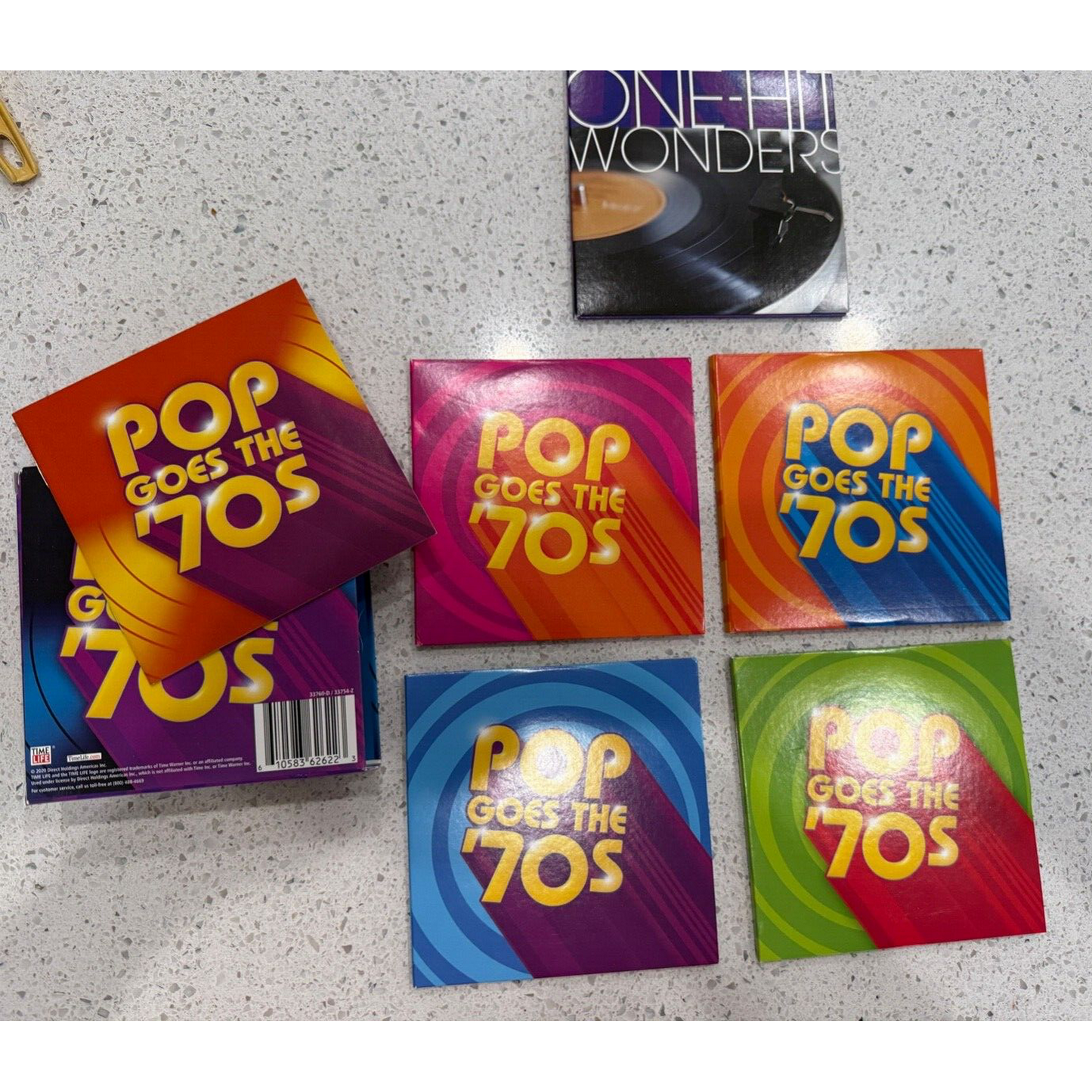 Pop Goes the 70s by Various artists 2020, 10 Disc-Set, Time Life