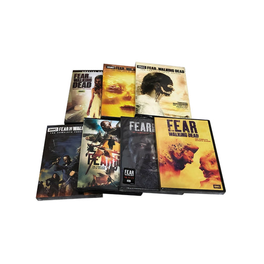 Fear the Walking Dead Season 1-7 [DVD][27-Discs] (Drama, Horror, Thriller, Compatible with all DVD players)