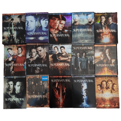 Supernatural: The Complete Series Seasons 1-15. 86 DVD