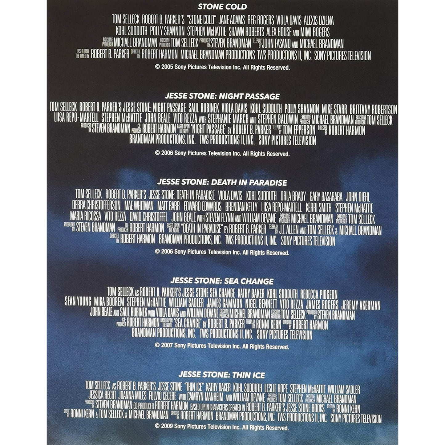 The Jesse Stone 9-Movie Collection (DVD),Television/Crime
