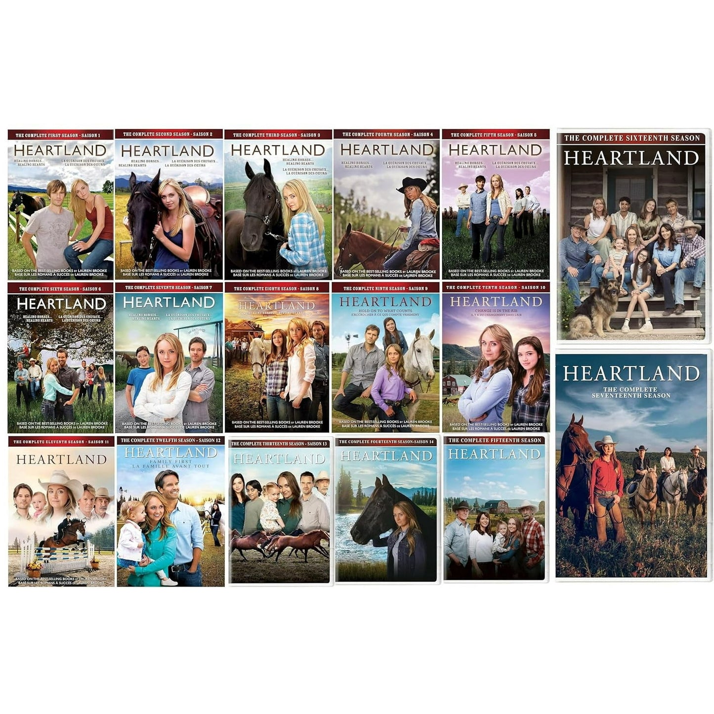 Heartland: The Complete Series Season 1-17 (DVD),Brand
