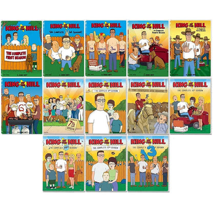 King of the Hill Complete Series Seasons 1-13 £¨DVD£©,Animation & Cartoons