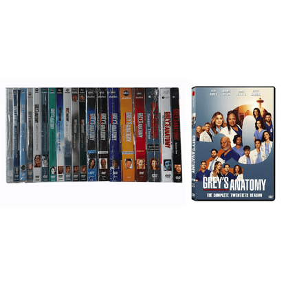 Grey's Anatomy S1-19 [DVD/Blu-ray][102 Discs, Medical Drama]