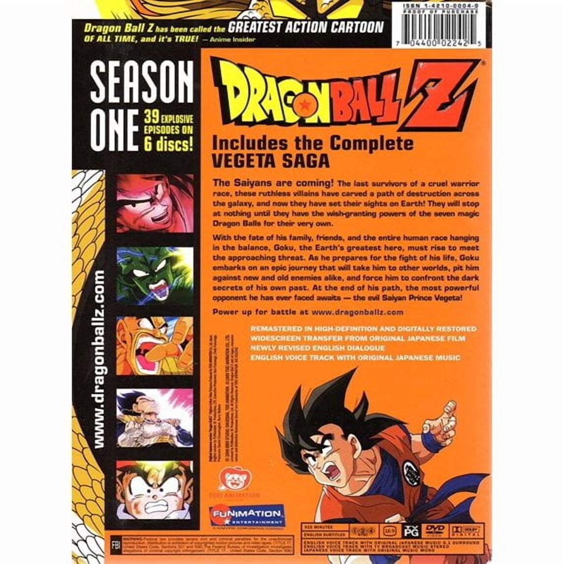 Dragon Ball Z: The Complete Seasons 1-9 [54-Disc DVD Collection] (Anime, Action, Adventure, Fantasy, Compatible with All Region DVD Players)