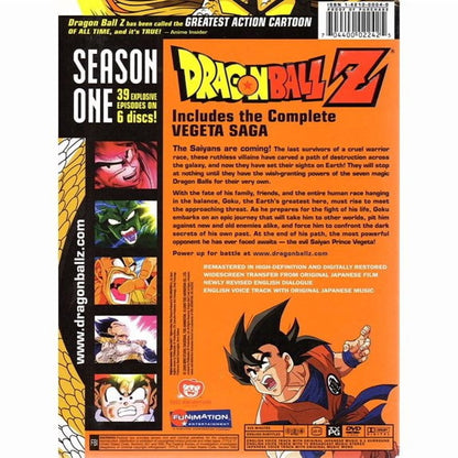 Dragon Ball Z: The Complete Seasons 1-9 [54-Disc DVD Collection] (Anime, Action, Adventure, Fantasy, Compatible with All Region DVD Players)