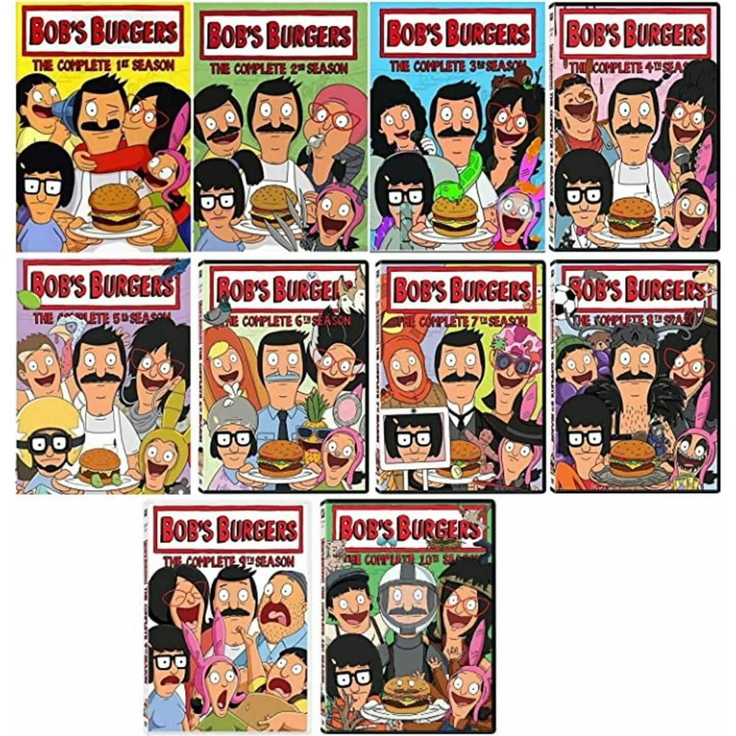 Bob's Burgers: The Complete Series (DVD) Season 1-10