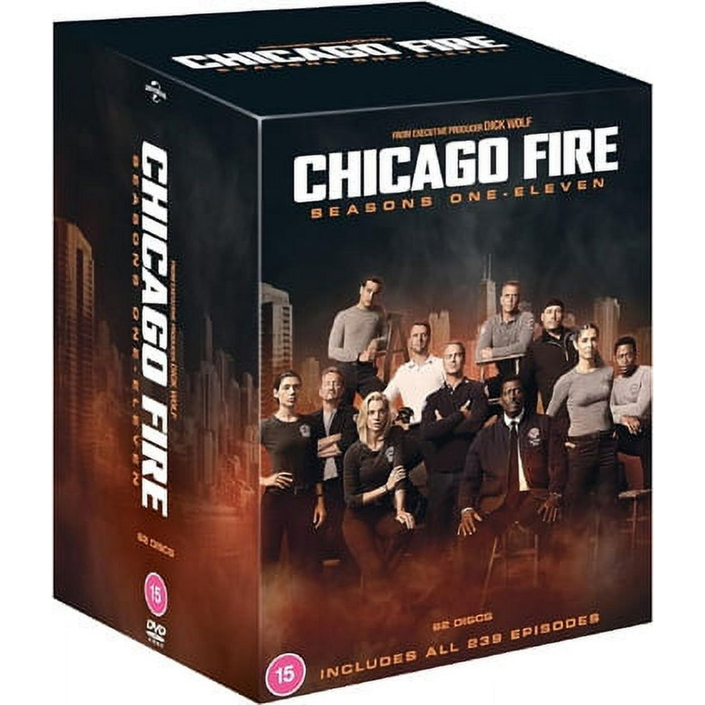 Chicago Fire (Complete Series 1-11) - 62-DVD Box Set [ NON-USA FORMAT, PAL, Reg.2.4 Import - United Kingdom ]