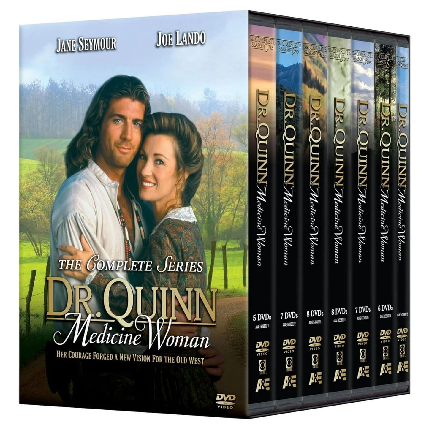 Dr. Quinn, Medicine Woman Season 1 - 6 [DVD][42 Discs](Compatible with most DVD players)