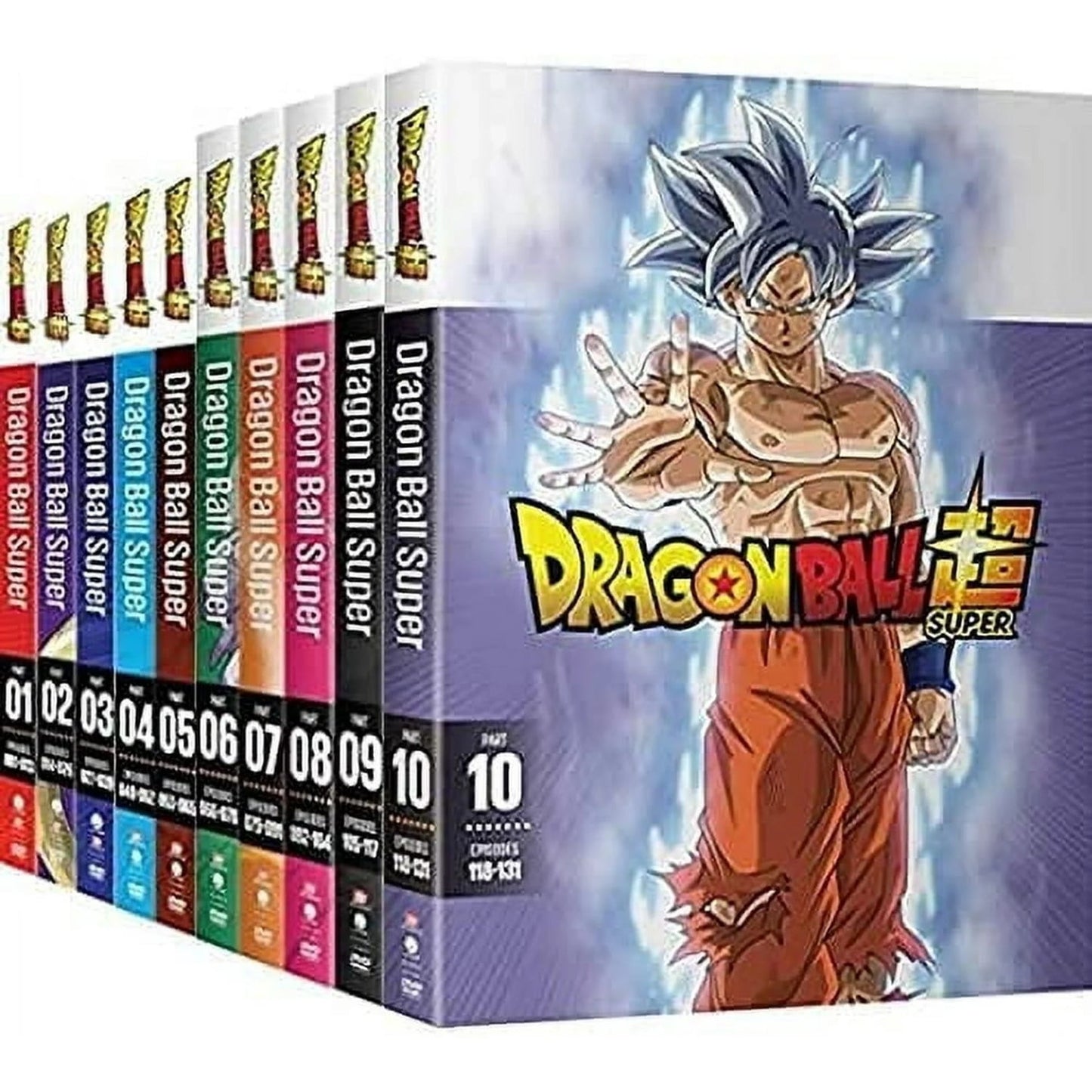 Dragon Ball Super Season 1-10 [DVD][20-Discs] (Action, Adventure, Animation, Compatible with all DVD players)