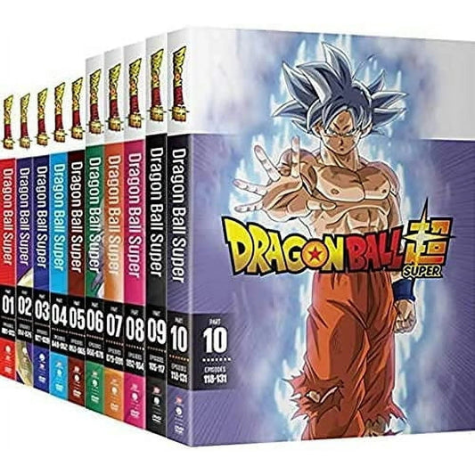Dragon Ball Super Season 1-10 [DVD][20-Discs] (Action, Adventure, Animation, Compatible with all DVD players)