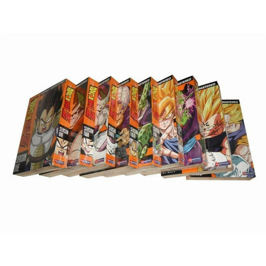 Dragon Ball Z: The Complete Seasons 1-9 [54-Disc DVD Collection] (Anime, Action, Adventure, Fantasy, Compatible with All Region DVD Players)
