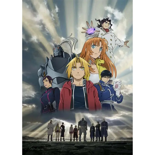 Fullmetal Alchemist: Complete Series 1-33 [5-Disc DVD Collection] (Anime, Fantasy, Action, Adventure, Compatible with All Region DVD Players)
