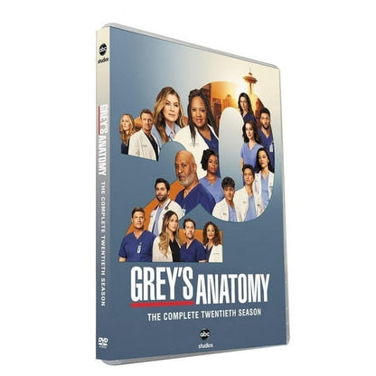Grey's Anatomy: Season 20 [3-Disc DVD Collection] (Medical Drama, Romance, Drama, Compatible with All Region DVD Players)