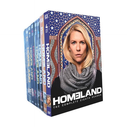 Homeland: The Complete Series Seasons 1-8 (DVD),Drama
